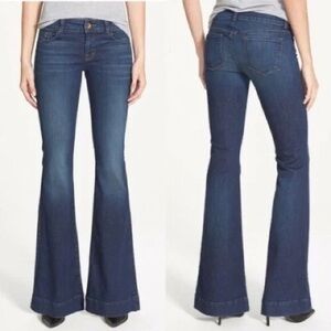JBrand J Brand Love Story Flare Jeans 24 Trouble Vintage Y2K